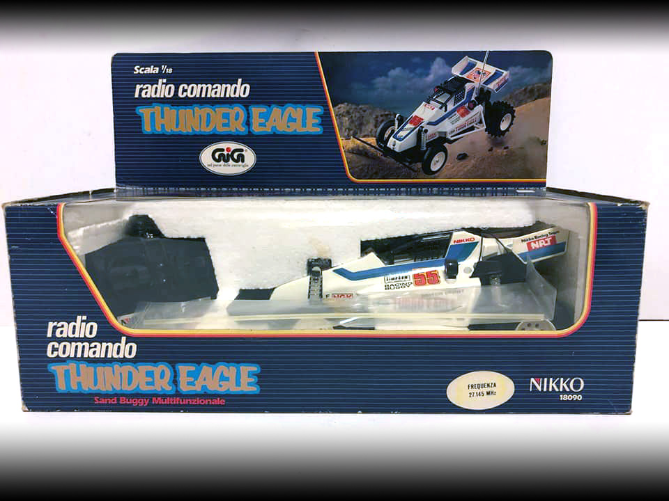 GiG Nikko Thunder Eagle con scatolo a vetrina